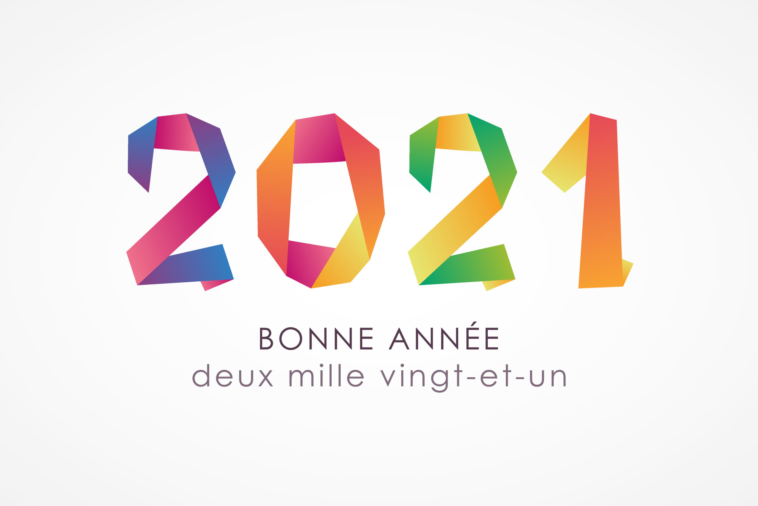 Bonne année 2021 – Carte de voeux